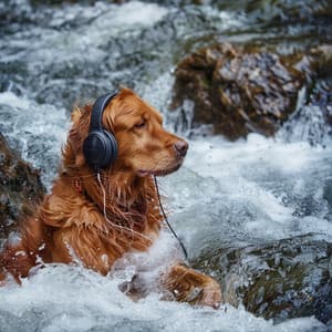 Paws and Rivers: Soothing Sounds for Dogs - Relaxing Puppy Music