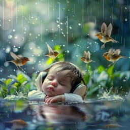 Binaural Baby Sleep: Nature’s Rain Lullaby - 92 88 Hz - Scientific Sleep