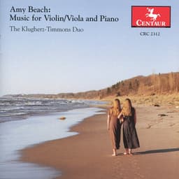 Beach: Music for Violin/Viola and Piano - Amy Beach