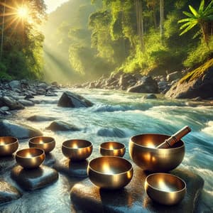 Das Dharma der Natur: Heilende Tibetische Meditationsmusik mit Irdischen Klängen, Baden Sie Ihren Geist und Körper in Glückseligkeit - Zen Buddhismus Regeneration Sammlung