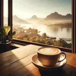 Pause café du matin - Café Chill Jazz Fond