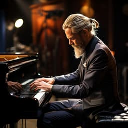 Infusión De Enfoque: El Impulso Del Piano - Barra de jazz con piano