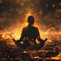 Fire's Calm: Meditative Music Experience - Ambient Owl Music