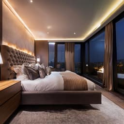 Melodías Lofi Suaves Para Una Noche Tranquila - Líneas cuadradas