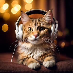 Lofi Cat Grooves: Soft Rhythmic Beats - Binaural Creations
