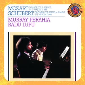 Mozart: Sonata for 2 Pianos in D Major, K. 448 & Schubert: Fantasie in F Minor for 2 Pianos, D. 940 - Murray Perahia