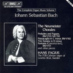 Bach, J.S.: Organ Music , Vol. 5 - Johann Sebastian Bach