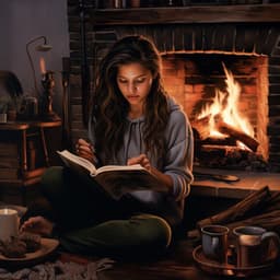 Meditación Junto Al Fuego Para El Trabajo: Productividad Y Calidez - Sonido del desierto