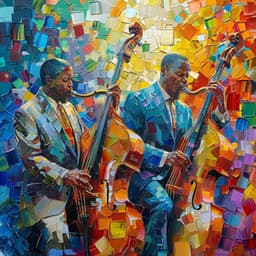 Lienzo Urbano: Armónicos De La Música Jazz - Jazz instrumental de fondo