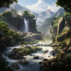 Cascadas Musicales Y Armonía Del Río: Melodías De Spa - Dao Naturaleza