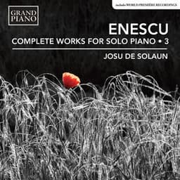 Enescu: Complete Works for Solo Piano, Vol. 3 - George Enescu