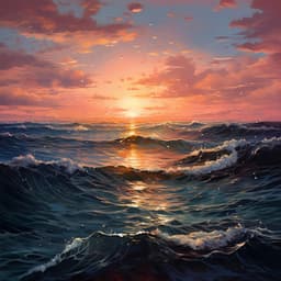 Meditación De Olas Místicas: Viajes Musicales Junto Al Océano - Súper Naturales