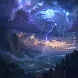 Sueños Del Trueno: Armonía De Rumores Nocturnos - Música para dormir: flauta nativa americana