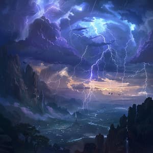 Sueños Del Trueno: Armonía De Rumores Nocturnos - Música para dormir: flauta nativa americana