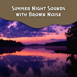 Summer Night Sounds with Brown Noise, Loopable - Sounds of the Night