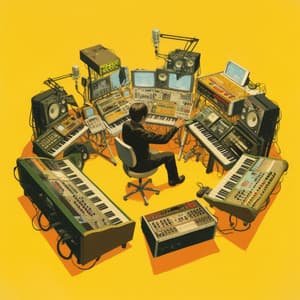 Själslig Andningsplats: Vacker Brunbrus Atmosfär - Aesthetic Instrumentals