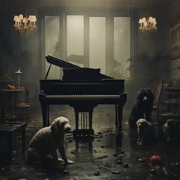 Siesta Canina Con El Toque Relajante Del Piano Lluvioso - Cisne rosa