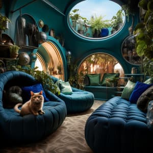 Ocean Waves for Binaural Cats: Tranquil Harmonies - Jupiter Sorrow