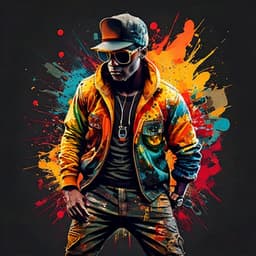 Street Symphony: Hip Hop Beats Unleashed - Lofi City Colours