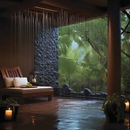 Rain Serenity: Spa and Massage Harmony - Empty Space