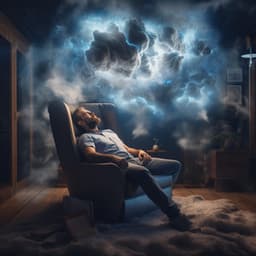 Thunder Relaxation: Soothing Ambient Waves - Help With Depression Music