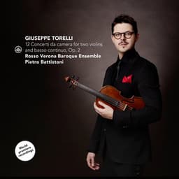 Torelli: 12 Concerti da Camera for Two Violins and Basso Continuo, Op. 2 - Giuseppe Torelli