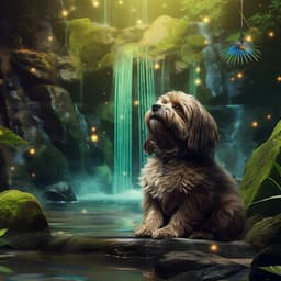 Pet Serenity: Melodies by Streams and Waterfalls - Dinner Time Playlist