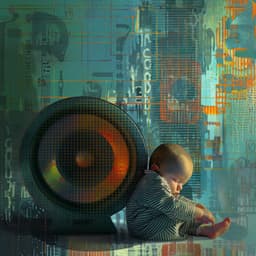 Zauberhaftes Ambiente: Umgeben junger Seelen von perlmuttfarbenem Nebel - Weißes Rauschen