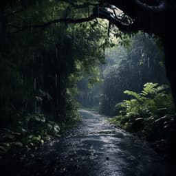 Yoga in the Rain: Tranquil Droplet Ambience - Relaxing Spaces