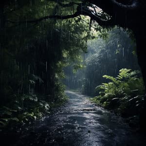 Yoga in the Rain: Tranquil Droplet Ambience - Relaxing Spaces