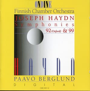 Haydn: Symphonies 92  & 99 - Joseph Haydn
