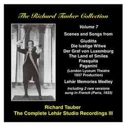 The Richard Tauber Collection, Vol. 7: The Complete Lehár Studio Recordings III - Franz Lehár