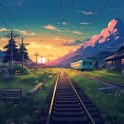 Train Tracks: RAILWAY LOFI - KOMIuKU