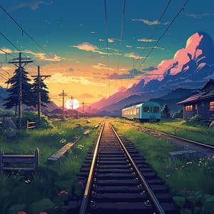 Train Tracks: RAILWAY LOFI - KOMIuKU