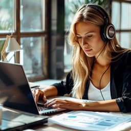 Cognitive Flow: Chill Music for Work - Working from Home Playlist