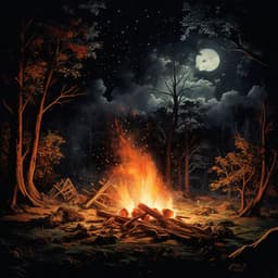 Serenidad De Medianoche: Música Relajante Y Fuego - Música para soñar