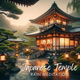 Japanese Temple Rain Inner Silence - Alice Greenwood
