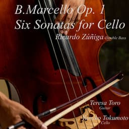 Marcello Six Sonatas for Violoncello Op. 1 - Benedetto Marcello