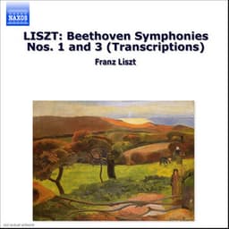 Liszt: Beethoven Symphonies Nos. 1 and 3 - Franz Liszt
