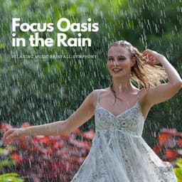 Focus Oasis in the Rain: Relaxing Music Rainfall Symphony - Instant Relax