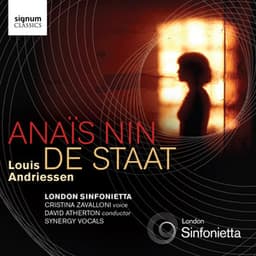 Anaïs Nin | De Staat - Louis Andriessen