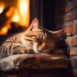 Melodías De Las Llamas Eternas: Danzas Del Fuego Para Gatos - Sonidos de calma