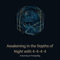 Awakening in the Depths of Night with 4-4-4-4: A Journey to Tranquility - Night Ambience Lovers