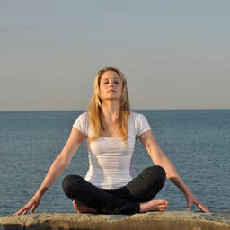 Gentle Waterside Yoga Moments: Binaural Flowing Serenity - Yogi Zone