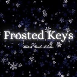 Frosted Keys: Winters Gentle Melodies - Christmas Music Background