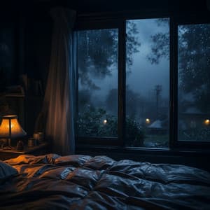 Night Rain's Embrace: Tranquil Slumber - Enjoyable Rain Sleep Sound