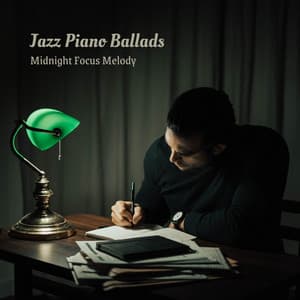 Jazz Piano Ballads: Midnight Focus Melody - Coffee Jazz