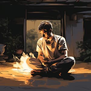 Ember's in Fire: Meditating with Firelight Chorus - Calm Music Guru