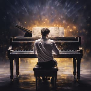 Aliento Cósmico: Ritmos De Piano Para Un Flujo Alineado - Consorte de música de piano relajante