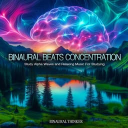 Binaural Beats Concentration - Study Alpha Waves and Relaxing Music For Studying - Binaural Thinker